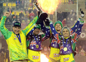 Die siegreichen Australier