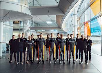 Die McLaren-Werksfahrer 2026