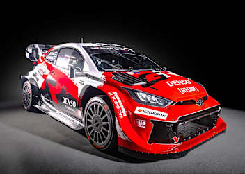Der Toyota GR Yaris-Rally1 in neuem Farbenkleid 