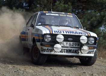 Ford besitzt eine große Rallye-Tradition, hier Arie Vatanen im Escort