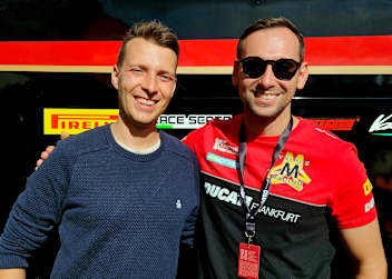 Dominic Schmitter und Marc Moser (v.li.)