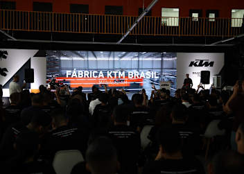 Eröffnungsfeier des KTM-Montagewerks in der Freihandelszone Manaus