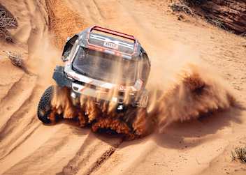 Dacia-Pilot Nasser Al-Attiyah Dakar-Sieger in Saudi-Arabien im Jahr 2026