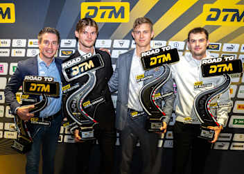 Michael Schrey, Finn Zulauf, Denny Berndt und Lachlan Robinson (v.l.n.r.)