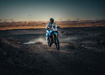 Tenere-Pilot Kevin Gallas: Spitzenreiter in der großen Hubraumklasse