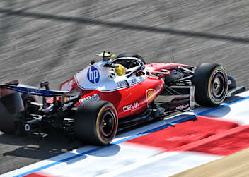 Lewis Hamilton im Ferrari