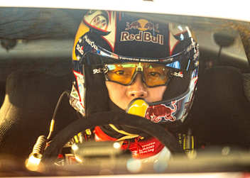 Fokusiert an die Spitze: Toyota-Pilot Takamoto Katsuta 