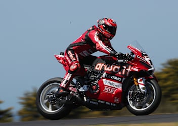 Nicolo Bulega pilotierte beim Phillip-Island-Test die schnellste Ducati