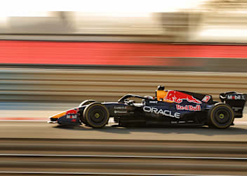 Max Verstappen im Red Bull Racing-Ford