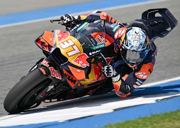 Pedro Acosta auf der KTM RC16 in Buriram
