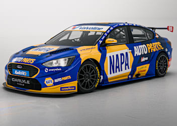 Die neue Ford Focus Limousine für die BTCC