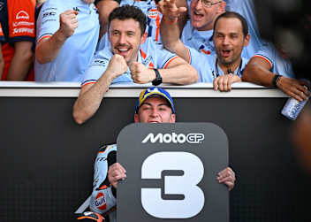 Wie schon im Sprint: Platz 3 auch im GP für Raul Fernandez