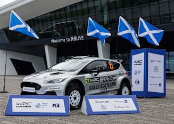 Die neue Rallye Schottland: Präsentiert symbolisch mit einem M-Sport Ford