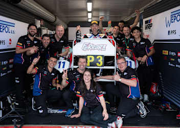 Matteo Ferrari bescherte WRP Ducati einen Podestplatz