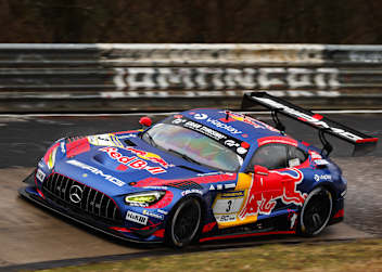 Der Mercedes-AMG GT3 von Max Verstappen wird für Aufmerksamkeit sorgen
