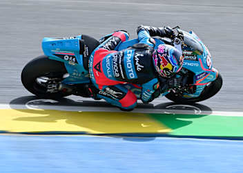 Geht den Brasilien-GP von Platz 1 an: Aspar-Pilot Dani Holgado