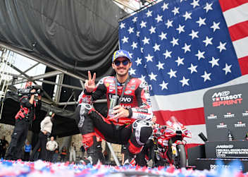 Sieger und Verlierer gleichzeitig: Ducati-Pilot Pecco Bagnaia