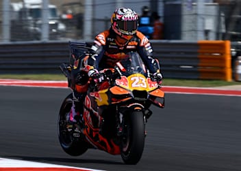 Enea Bastianini bremste sich in Texas auf Position 10