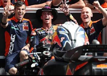 Pedro Acosta war mit Platz 3 happy