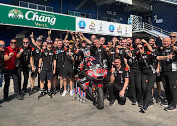 Das Intact-Team hatte in Buriram viel zu jubeln