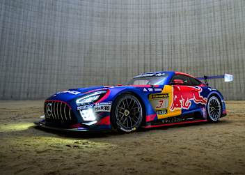 Der Red Bull Mercedes-AMG GT3 von Max Verstappen