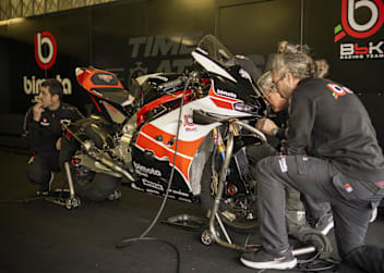 Fünf Bimota KB998 sahen wir noch nie gleichzeitig auf der Strecke