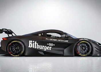 Der Dörr Motorsport McLaren 720S GT3 für die ADAC 24h Qualifiers