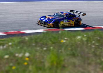 Maro Engel auf dem besten Startplatz