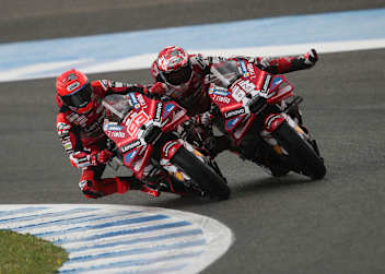 Unglaublich: Marc Marquez arbeitete sich nach Sturz wieder an die Spitze