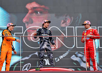 Die Top-3-Fahrer in Suzuka – und derzeit auch Top-3-Teams in der WM