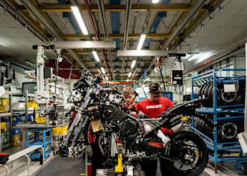 Fabbricce Aperte: Heilige Halle, wo die Ducati erschaffen werden