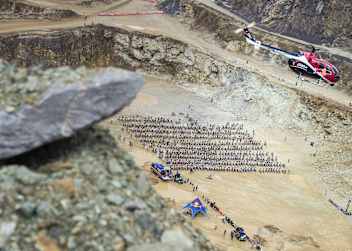 Start zum Hauptrennen am Erzberg mit den besten 500