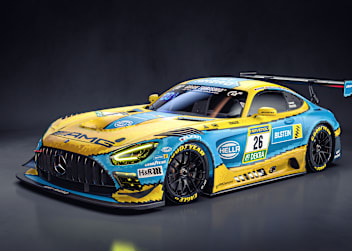Das 8-Bit-Retrodesign des PROsport Racing Mercedes-AMG GT3