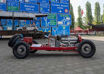 Oldtimer-Action am Verkehrshaus Luzern: Mille Miglia Warm-Up Switzerland
