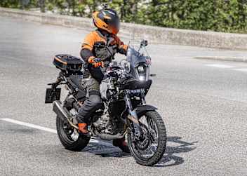 Erwischt: KTM 490 Adventure im frühen Erprobungsstadium