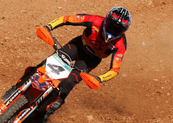 Rick Elzinga startet im Talkessel auf KTM