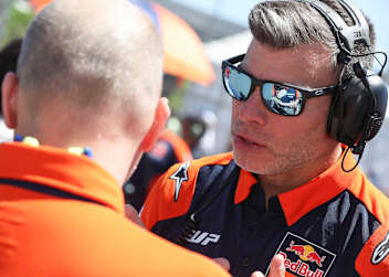 Tech3-Teammanager Nicolas Goyon in Jerez