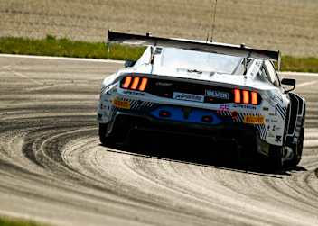Weniger Motorleistung für den Ford Mustang GT3