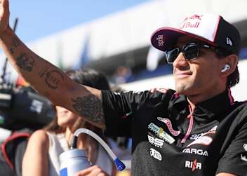 Erster Verfolger von Teamkollege Bezzecchi: Aprilia-Pilot Jorge Martin