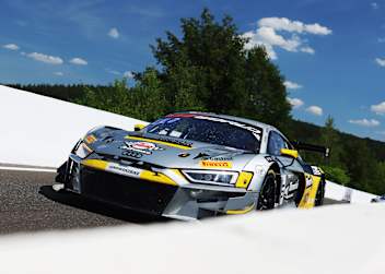 Der Tresor Attempto Racing Audi verliert die Pole im Silver Cup
