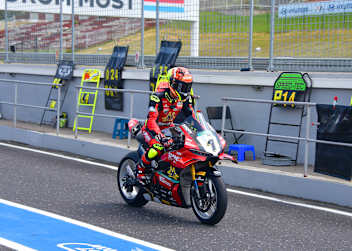 Lukas Tulovic auf dem Weg zur Pole