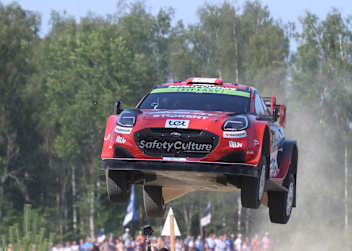Martins Sesks bei der Rallye Estland 2025