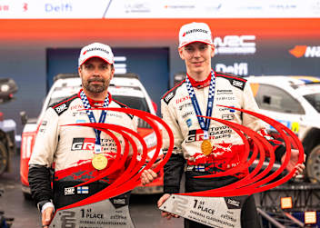 Sami Pajari und Marko Salminen gewinnen erstmals einen Rallye-WM-Lauf