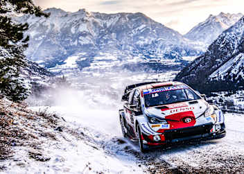 Ogier/Ingrassia bei der Rallye Monte Carlo 2022