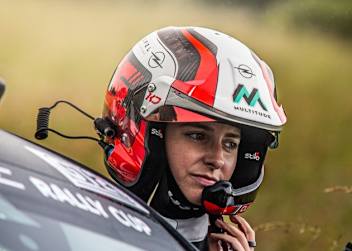 Vorfreude auf die Rallye Rome Capitale: Claire Schönborn