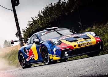 Bei der Rallye Charlemagne im 911er knapp am Sieg vorbei: Sebastien Loeb