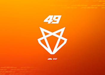 2027 in den Farben von Red Bull KTM Factory Racing: Fabio Di Giannantonio