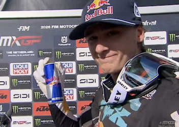 Liam Everts gewann das MX2 Qualifikationsrennen in Arnheim