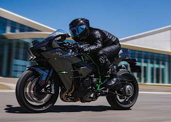 Kawasaki Ninja H2: Kompressordruck um Druck zu machen auf jeder Geraden