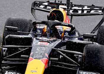 Max Verstappen in Zandvoort